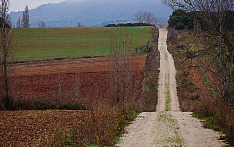 Vista de Frías desde Tobera (Burgos)